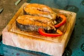 Соляная Плитка для жарки HPCSalt с бордюром 20x20 см