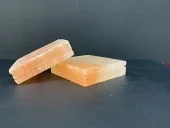 Соляная плитка шлифованная с пропилом (пазом) 10*10*2,5см
