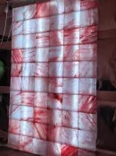 Соляная стена 20х20х2,5см не торцованная шлифованная плитка 