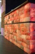 Соляная стена, скрытый монтаж, натуральный кирпич 5 см (1 кв.м.) himalaysalt.ru