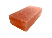 Соляной кирпич 20*10*5см шлифованный из Гималайской соли не торцованный 