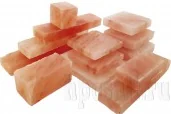 Соляной кирпич 20*10*5см шлифованный из Гималайской соли не торцованный 