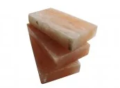 Соляной кирпич 20x10x3,5см шлифованный из Гималайской соли не торцованный