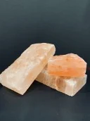 Соляной кирпич натуральный 20х10х5см с пропилом (пазом) для бесклеевого монтажа